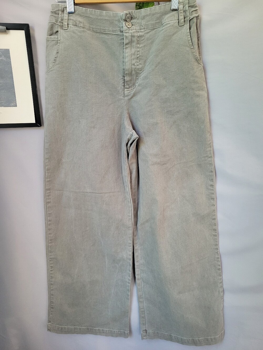YFB Young Fabulous & Broke Wide Leg Trouser Pant L